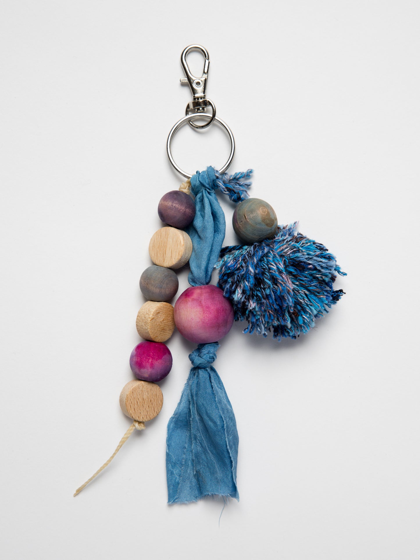 Indigo Mix Bag Charm