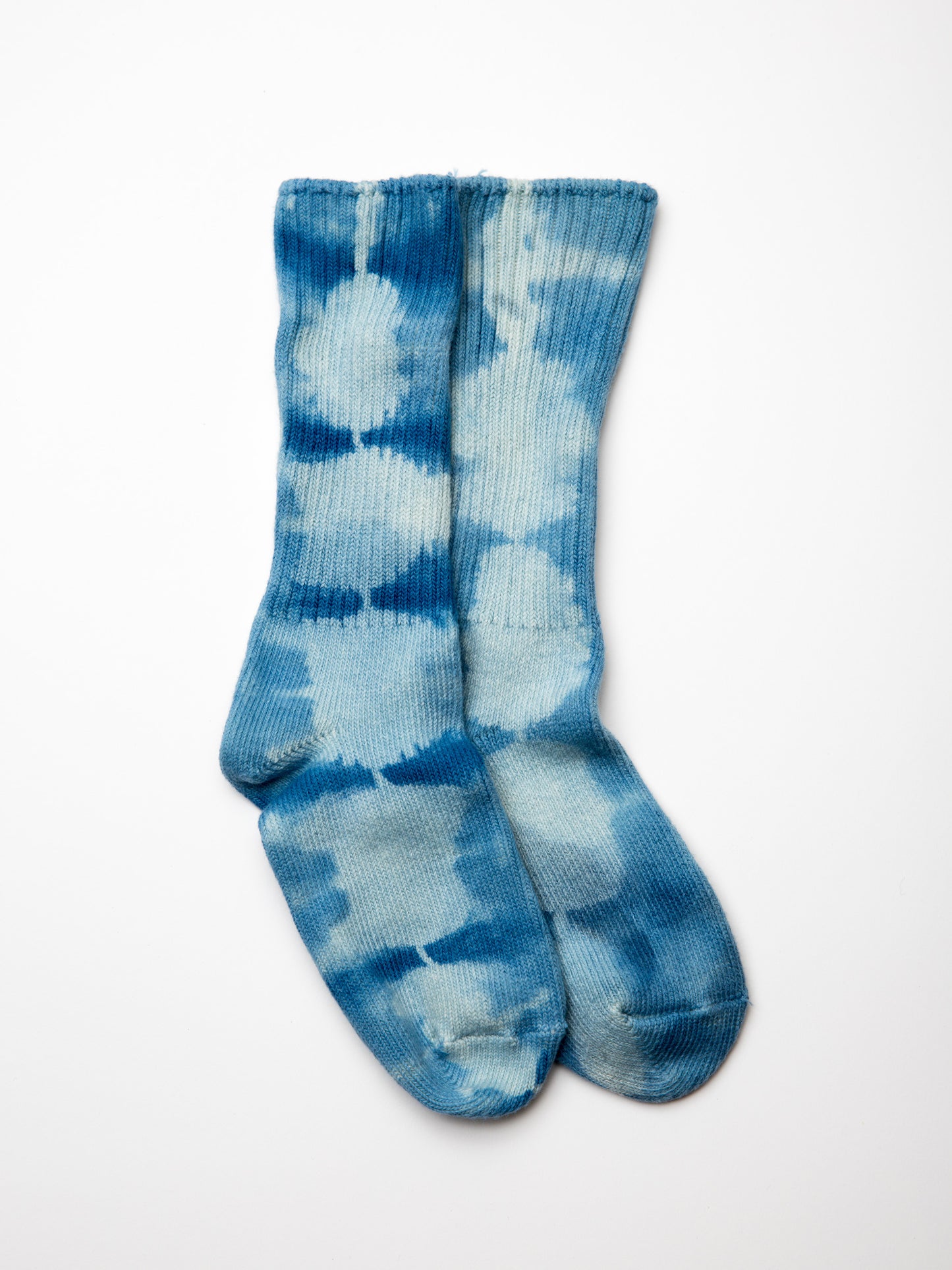 Indigo Organic Cotton Crew Socks