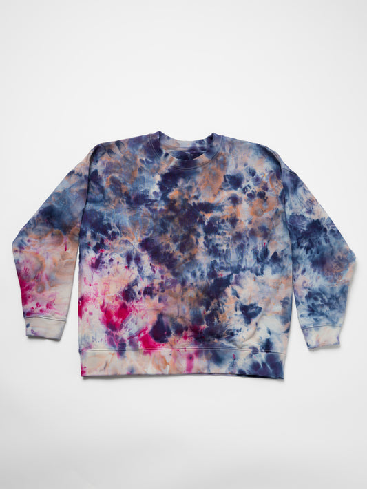 Fuchsia Fuchsita Hand-Dyed Sweatshirt