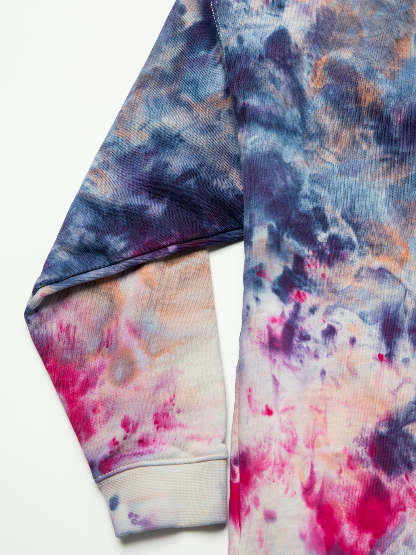 Fuchsia Fuchsita Hand-Dyed Sweatshirt