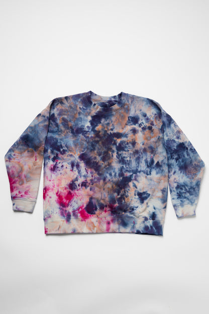 Fuchsia Fuchsita Hand-Dyed Sweatshirt