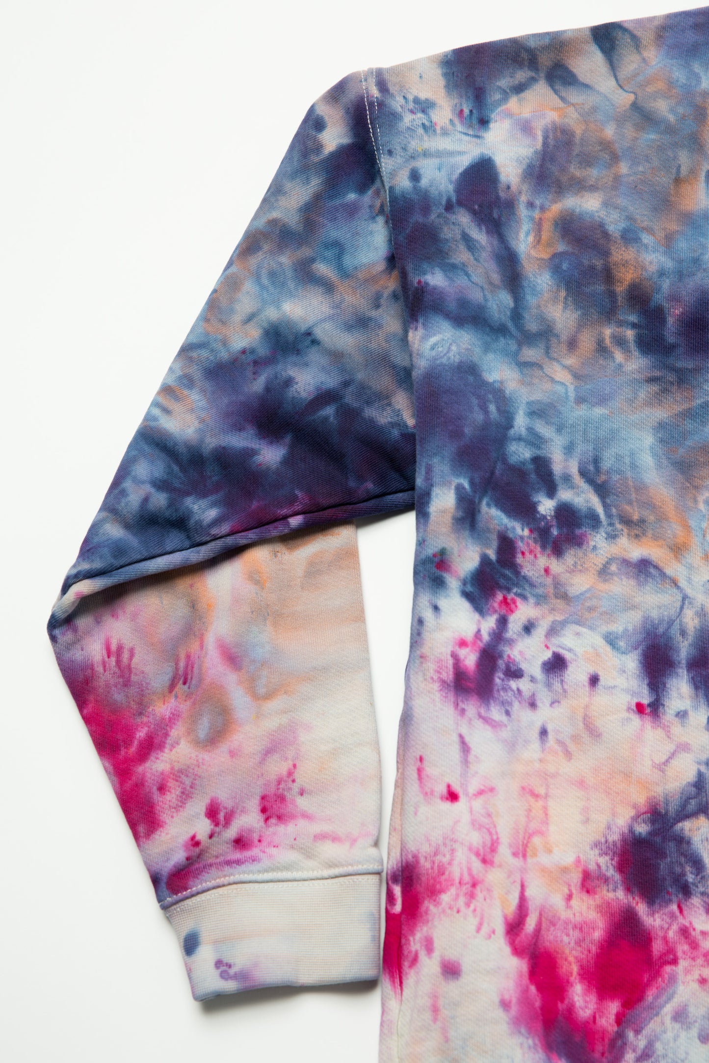 Fuchsia Fuchsita Hand-Dyed Sweatshirt