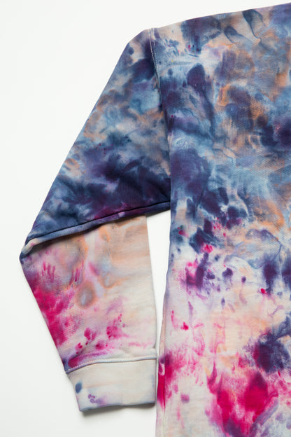 Fuchsia Fuchsita Hand-Dyed Sweatshirt