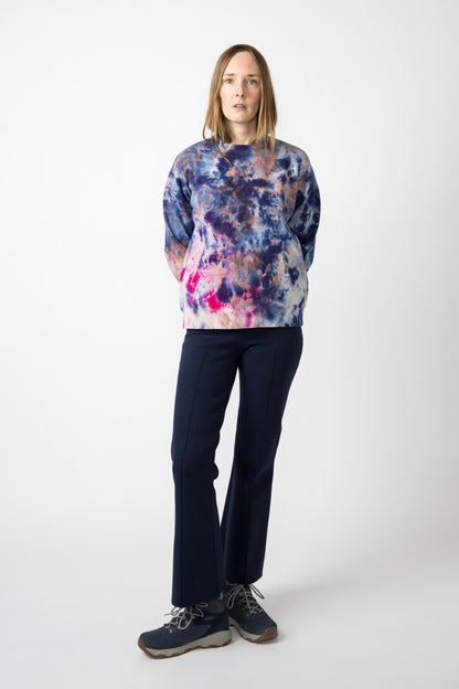 Fuchsia Fuchsita Hand-Dyed Sweatshirt
