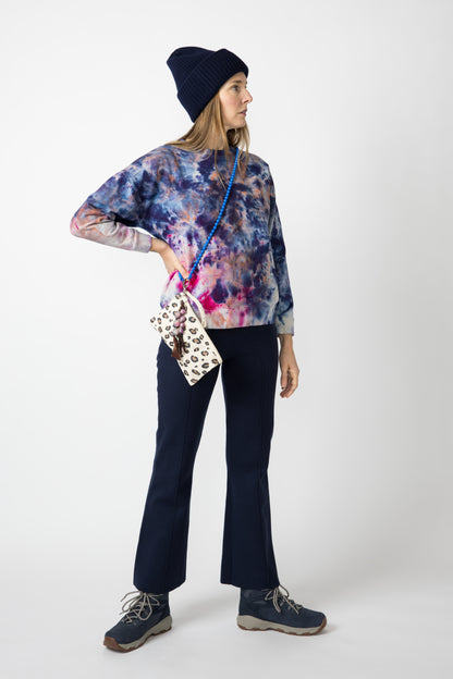 Fuchsia Fuchsita Hand-Dyed Sweatshirt