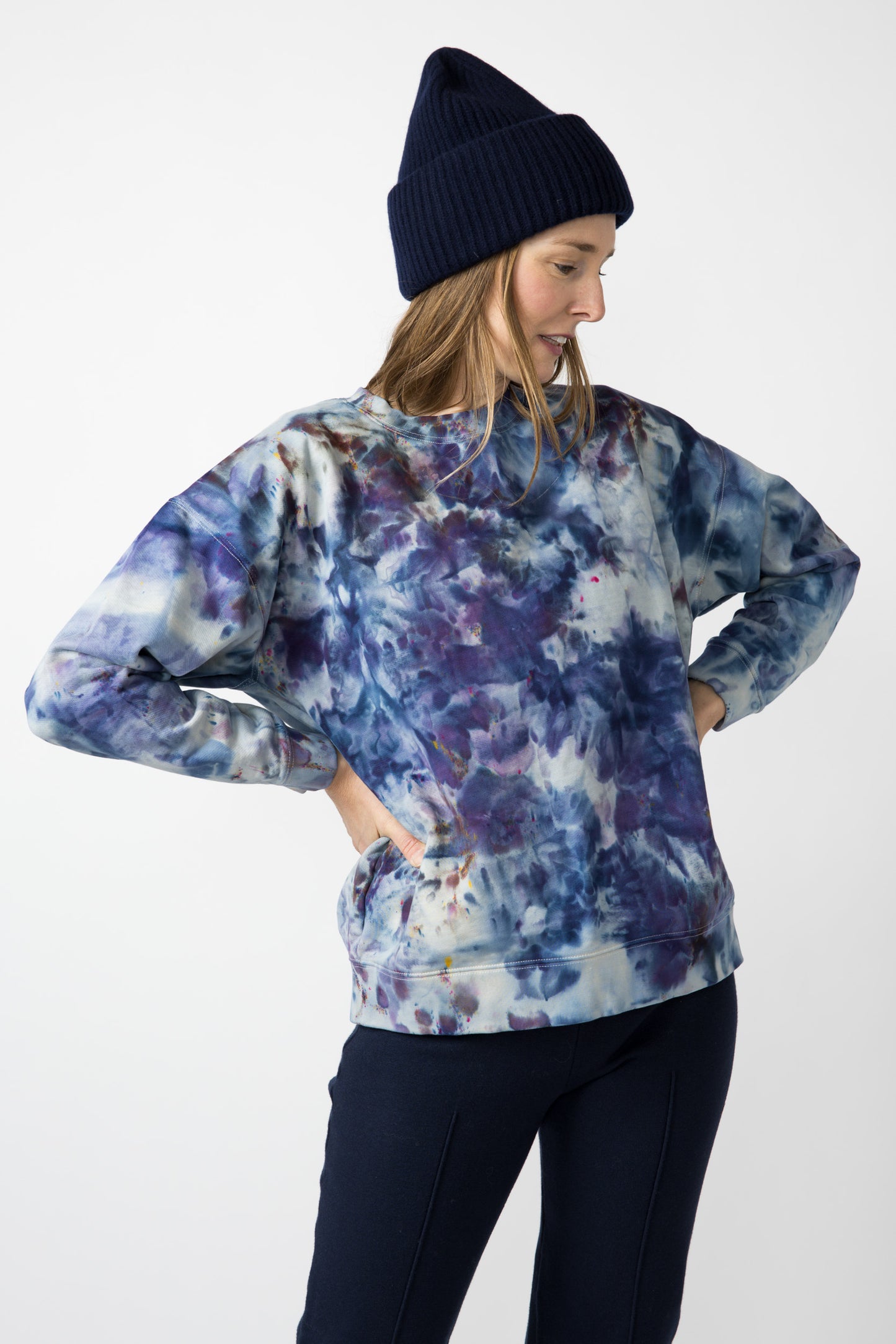 Larkspur Hand-Dyed Sweatshirt