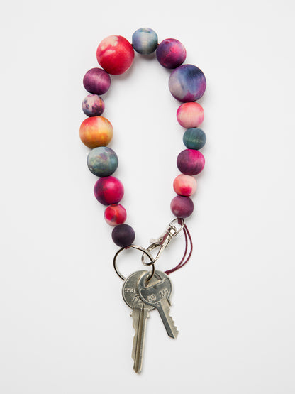 Celestial Orbs Wristlet - Handmade Phone Strap