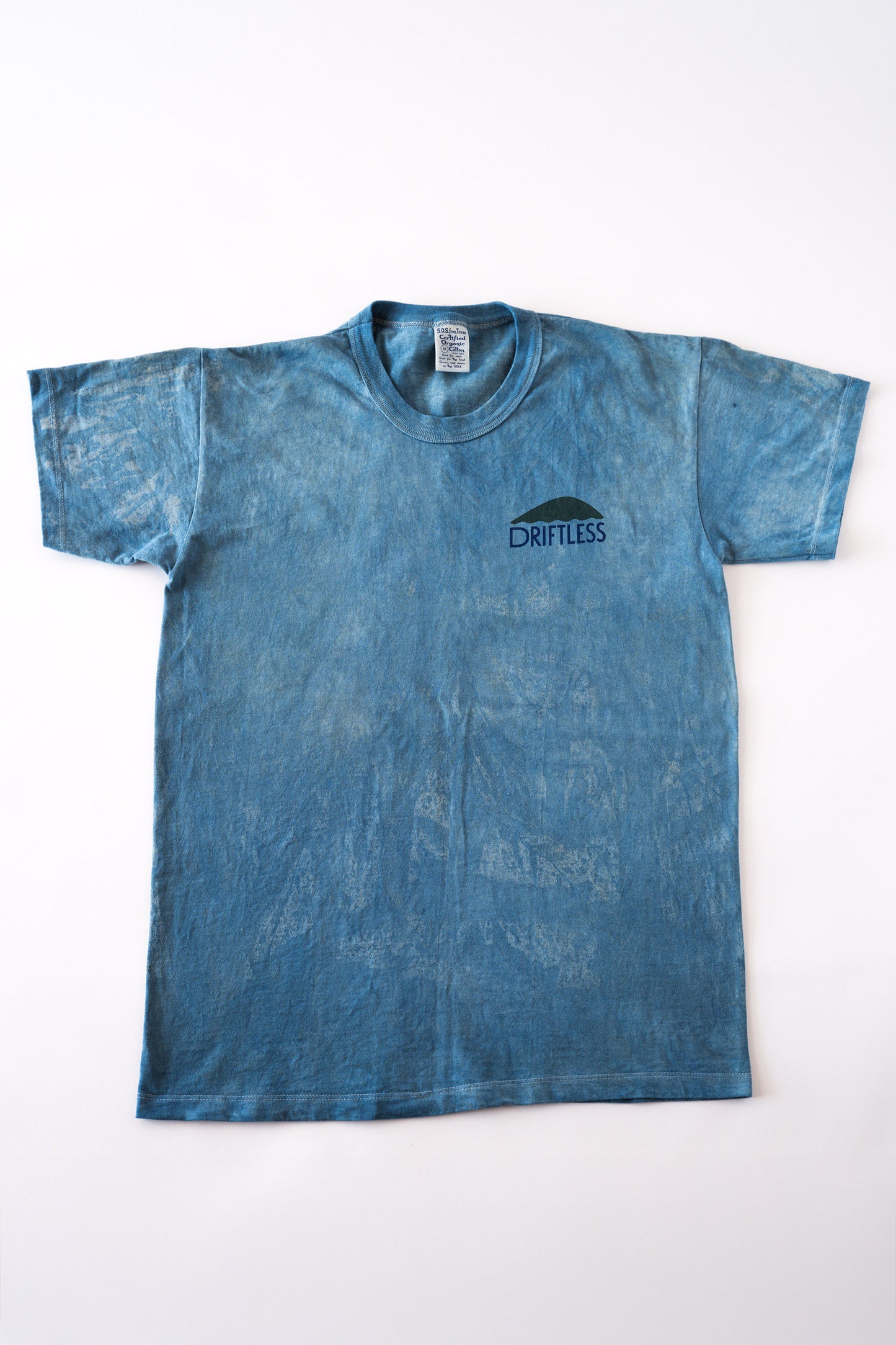 Indigo Dyed Driftless Tee Shirt